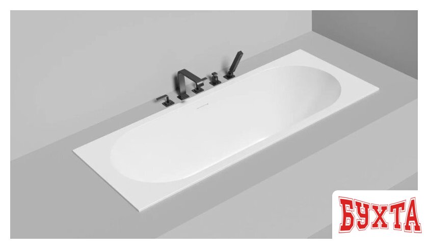 Ванна Salini Ornella Axis Kit 170x70 104723M (S-Stone, матовый) 5