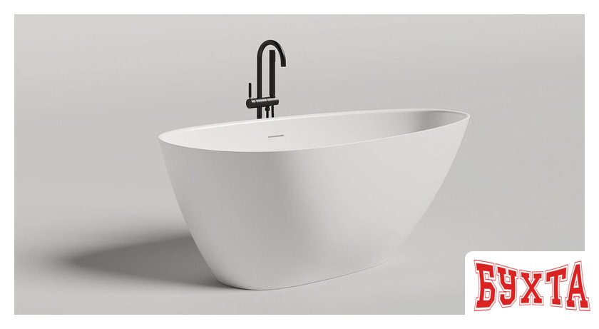 Ванна Salini Paola 160x80 1015203M (S-Stone, белый матовый) 4