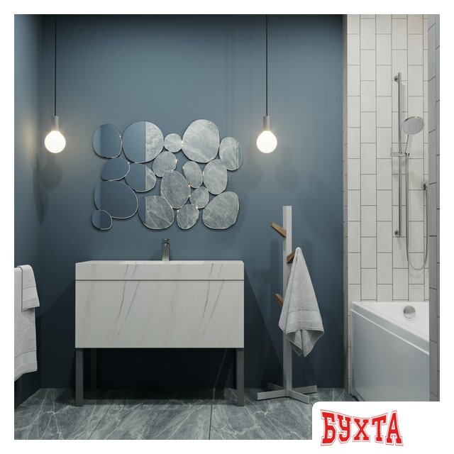 Ванна Triton Прага 170x70 (с ножками, сифоном и экраном) 4