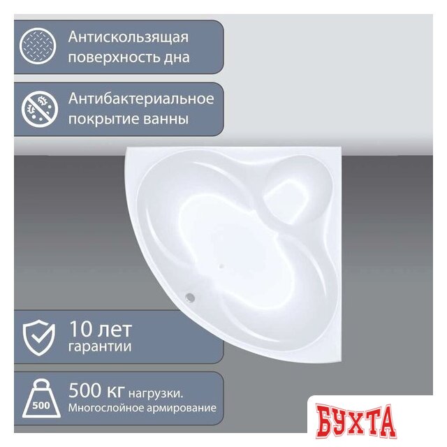 Ванна Triton Сабина 160x160 5