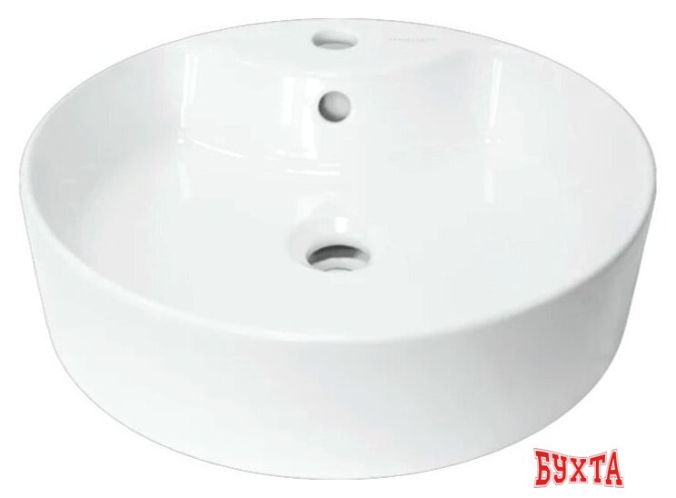 Умывальник Sanita Luxe Best SLF / WB.CT/Best/43-C.Shelf/WHT.G/S1