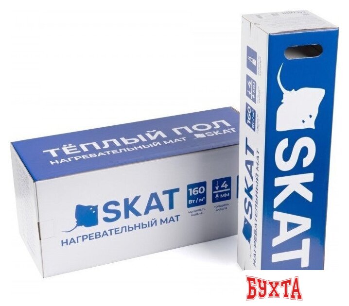 Нагревательный мат SKAT HT MAT-8.0-1280 8 кв.м. 1280 Вт 2