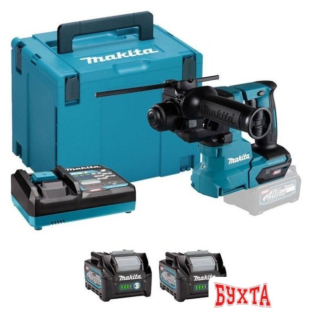 Перфоратор Makita HR010GD201 (с 2-мя АКБ, кейс) 3