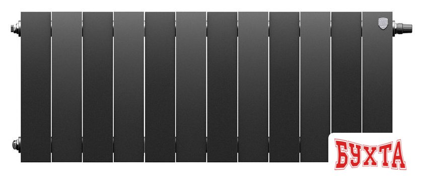 Дизайн-радиатор Royal Thermo PianoForte 300 Noir Sable VDR80 (12 секций) 1