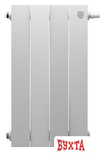 Биметаллический радиатор Royal Thermo PianoForte 500 Белый VR80 (4 секции) 2