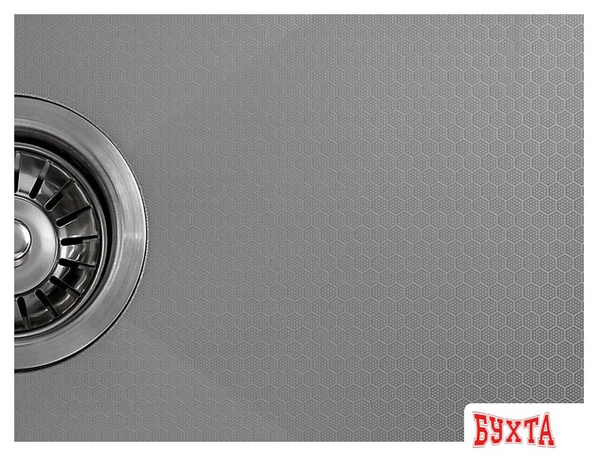 Кухонная мойка Futur FK 4848 ECO (Satin) Embossing 4