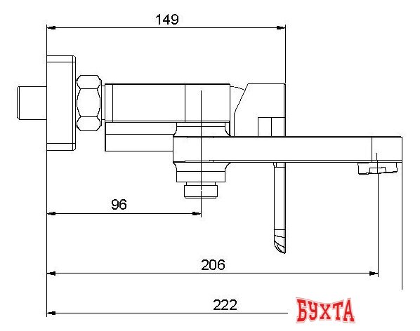 Смеситель Gappo G3248 2