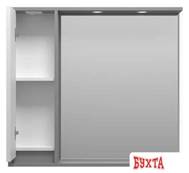 Мебель для ванных комнат Brevita Шкаф с зеркалом Balaton 90 L BAL-04090-01-01Л 3