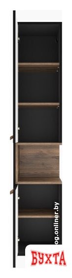 Мебель для ванных комнат Brevita Шкаф-пенал для ванной Bergen 35 BER-05035-02-19-ПоЛ 3