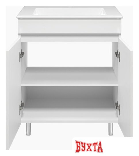 Мебель для ванных комнат Misty Тумба под умывальник Енисей 70 Э-Ени01070-012 3