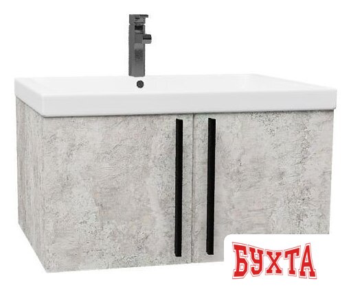 Мебель для ванных комнат ViMark Тумба под умывальник Gretta 60 две двери 6906