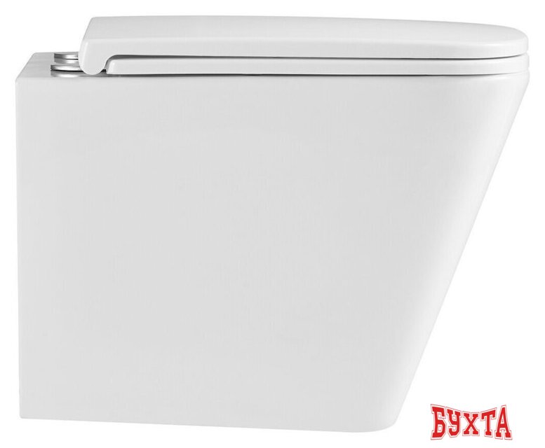 Унитаз подвесной Lemark Florex 9614001 (белый глянец, с сиденьем) 3
