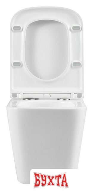 Унитаз подвесной Lemark Florex 9614001 (белый глянец, с сиденьем) 5