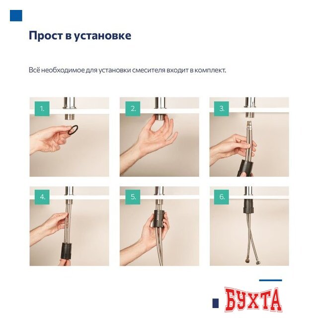 Смеситель Milardo Duplex DUPSB0FM05 5