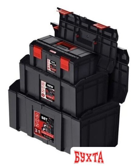 Набор ящиков Qbrick System Regular R-BOX Set: 19+16+13 Z253938PG011