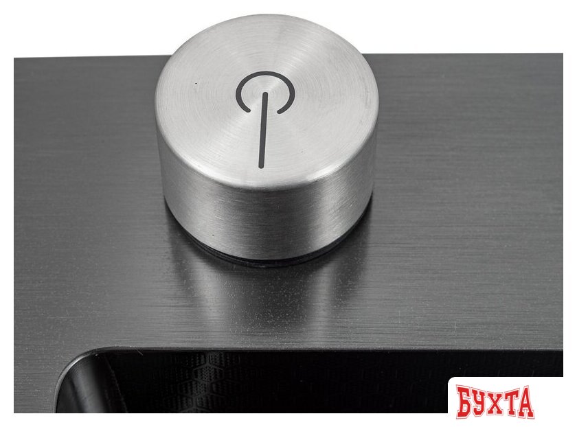 Кухонная мойка Futur FK 5550 Eco Embossing Pop-up Board plus (Black Nano) 5