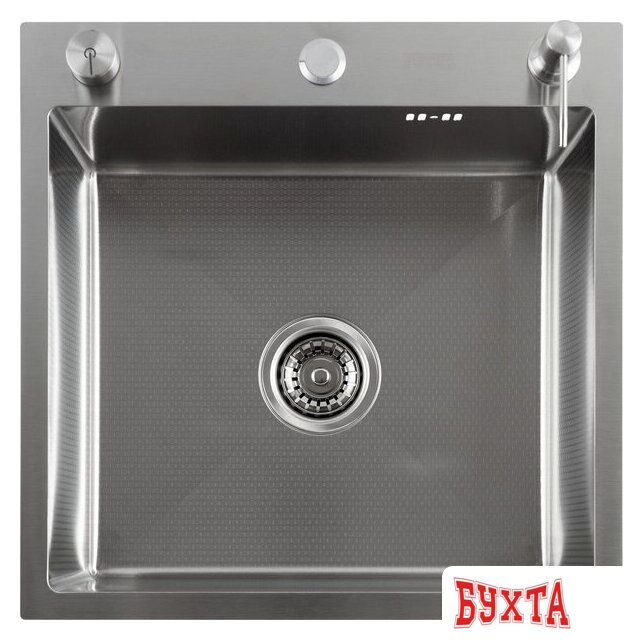 Кухонная мойка Futur FK 5050 Eco Embossing Pop-up Mixer plus (Satin) 5