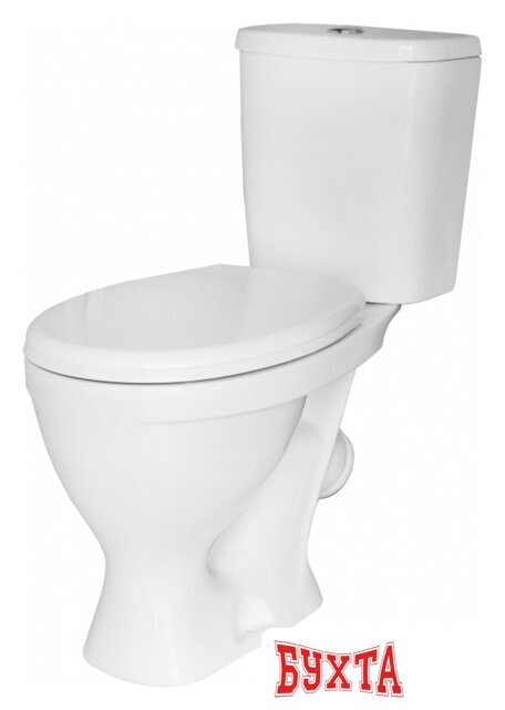 Унитаз напольный Sanita Luxe Формат WC.CC/Format/1-P/WHT.G/S1 (с сиденьем)