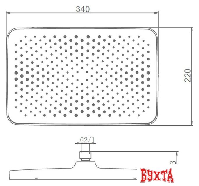Душевая система Raglo R01272.083040 5