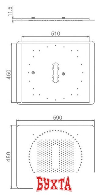 Душевая система Raglo R02263.0340.03 5