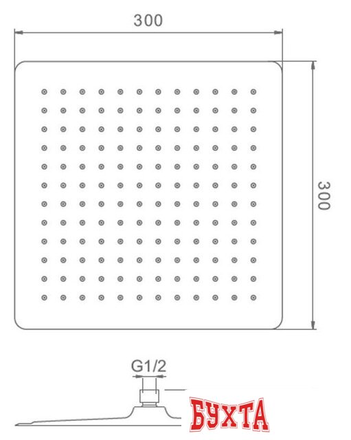 Душевая система Raglo R02273.05304074.09 5