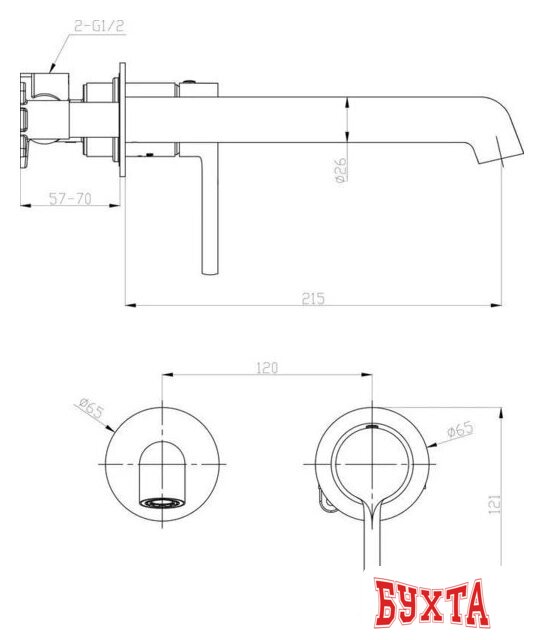 Смеситель Raglo R20.11.09 2