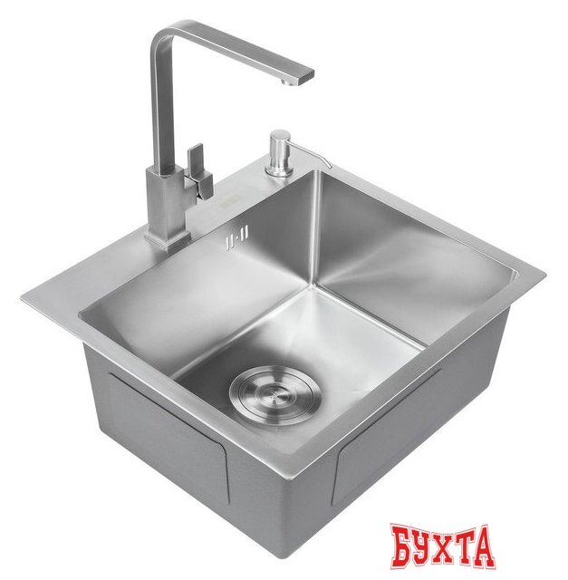 Кухонная мойка Avina HM4848 (нержавеющая сталь) 3