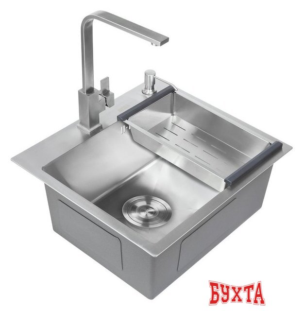 Кухонная мойка Avina HM4848 (нержавеющая сталь) 4
