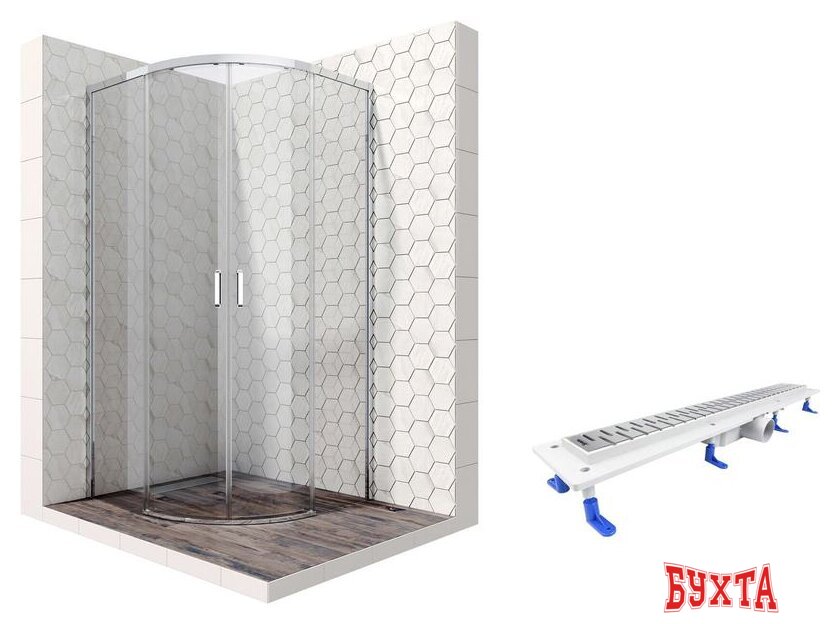 Душевой уголок Ambassador Set 11011102-ST5 1