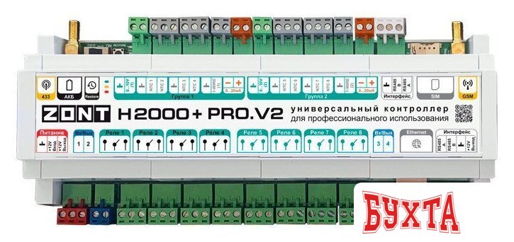 Контроллер Zont H2000+ PRO.V2