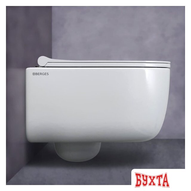 Сиденье для унитаза Berges Wasserhaus Okus Slim 019603 3