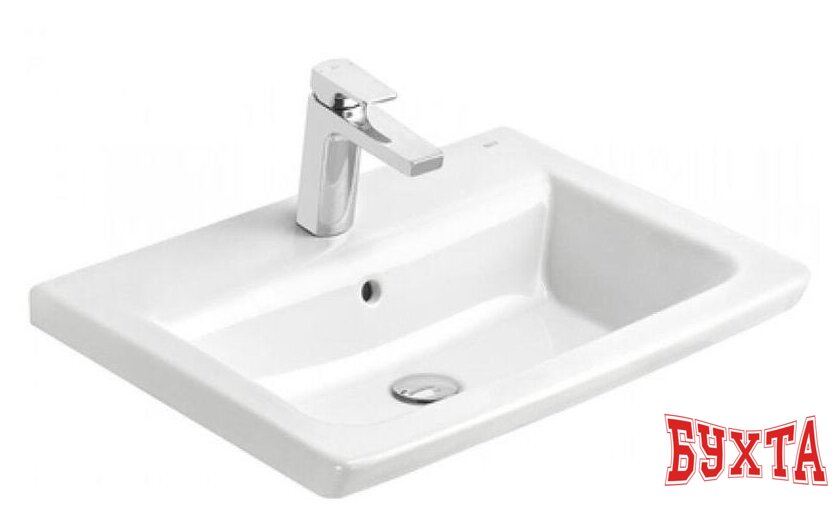 Мебель для ванных комнат Roca Тумба с умывальником The Gap 60 A32747200 + ZRU9302742 2