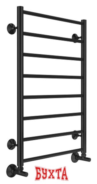 Полотенцесушитель TERMINUS Аврора П8 500x800 (боковое подключение 500, RAL 9005)