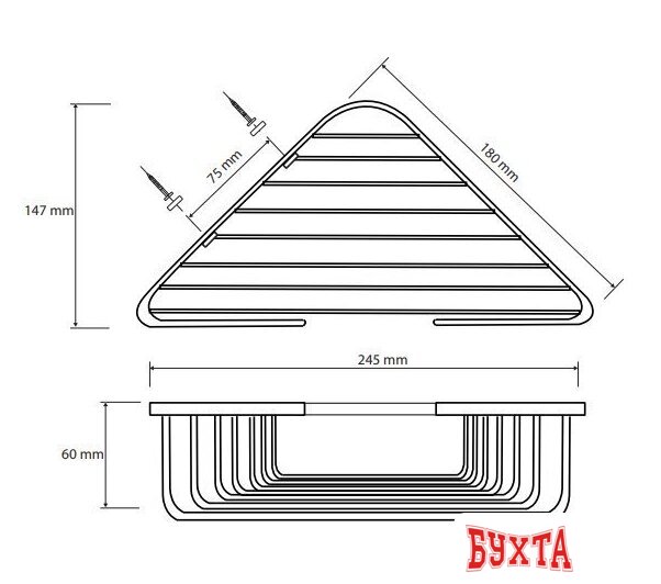 Мыльница Bemeta 102308122 2
