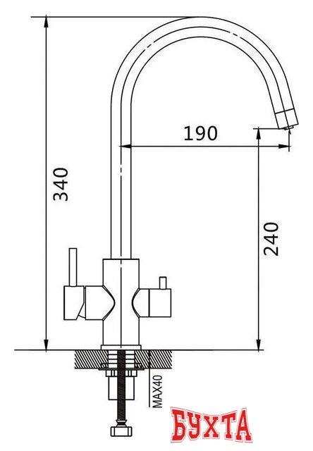 Смеситель Shevanik S128 2