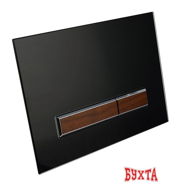 Инсталляция для унитаза Lavinia Boho Relfix 5 в 1 77020061 (черный/темное дерево стекло) 2