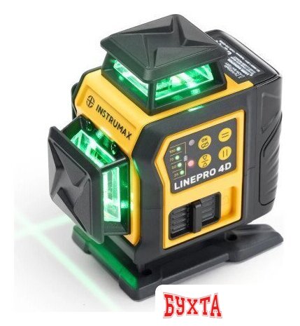 Лазерный нивелир Instrumax LinePRO 4D BAZA 1