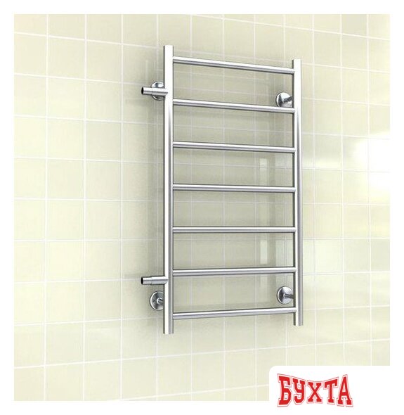 Полотенцесушитель Ростела Виктория боковое подключение 1" 6 перекладин 70 см 2