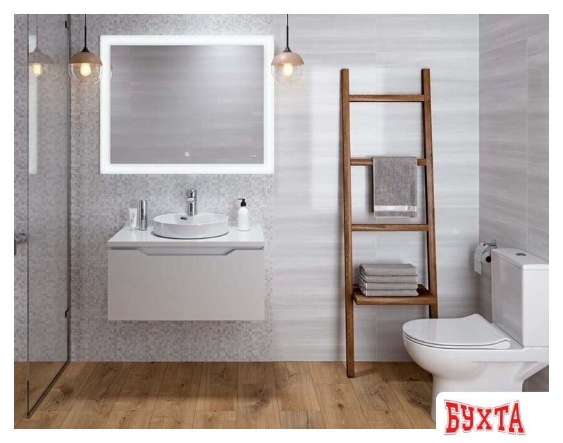 Мебель для ванных комнат Cersanit Зеркало Led 030 Design Pro 80x60 LU-LED030*80-d-Os 3