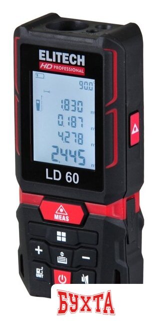 Лазерный дальномер ELITECH LD 60