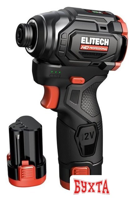 Винтоверт ELITECH HD CS 1201L E2201.070.01 (с 2-мя АКБ, кейс)