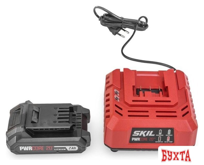 Аккумулятор с зарядным устройством Skil CB5197SE11 (20В/2 Ah + 20В)