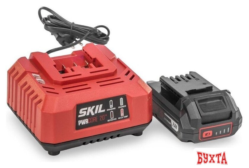 Аккумулятор с зарядным устройством Skil CB5197SE11 (20В/2 Ah + 20В) 2