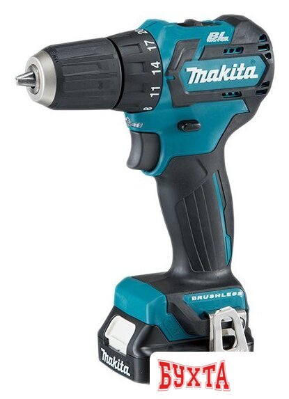 Дрель-шуруповерт Makita DF332DWAE (с 2-мя АКБ, кейс) 2
