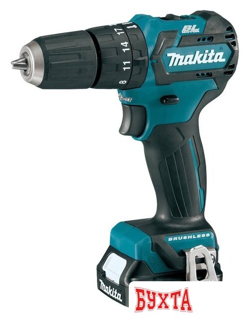 Дрель-шуруповерт Makita DF332DWME (с 2-мя АКБ, кейс) 2