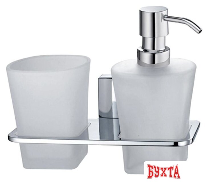 Держатель для стакана и дозатора мыла Wasserkraft Leine K-5089