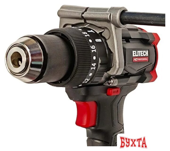 Ударная дрель-шуруповерт ELITECH CD 20BL2 E2201.042.00 (без АКБ) 3