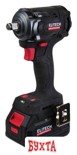 Гайковерт ELITECH HD Professional CW 2004SL E2201.056.02 (с 2-мя АКБ 4 Ач, кейс)