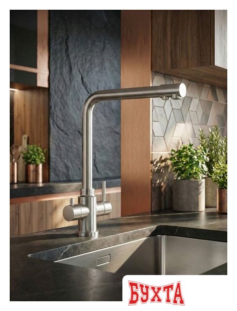 Смеситель Esko Kitchen K24S 2