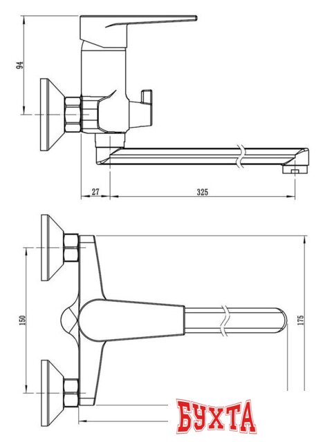 Смеситель Esko Budapest BT31A 2